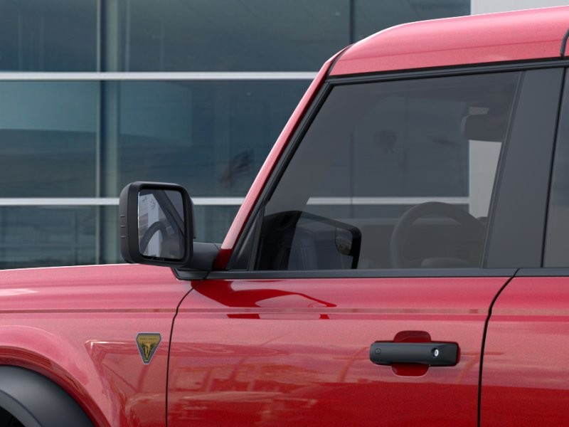 2026 Ford Bronco Badlands Ruby Red Metallic Tinted Clearcoat at Planet Ford