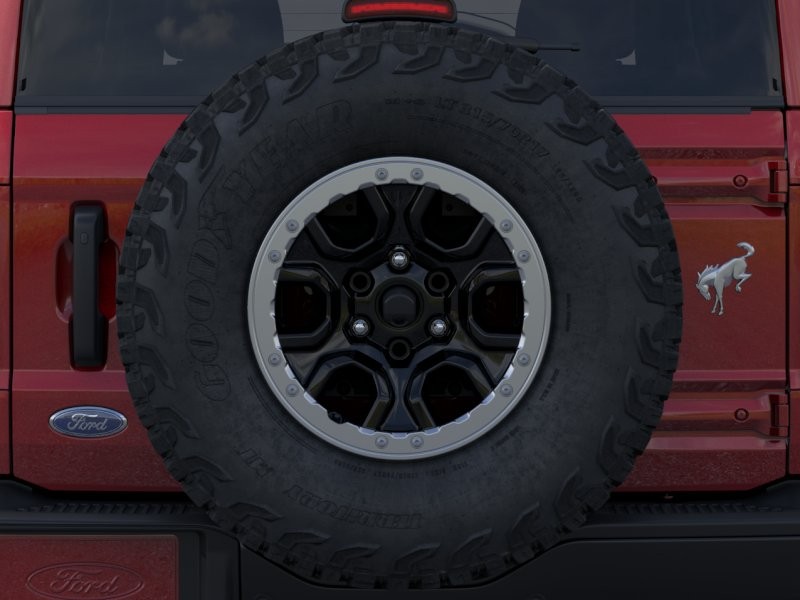 2026 Ford Bronco Badlands Ruby Red Metallic Tinted Clearcoat at Planet Ford