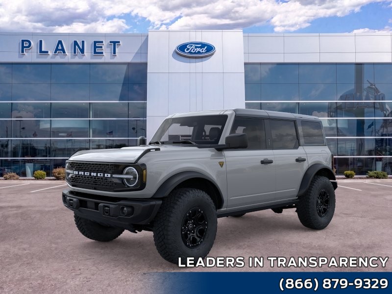 2026 Ford Bronco Badlands Avalanche Gray at Planet Ford
