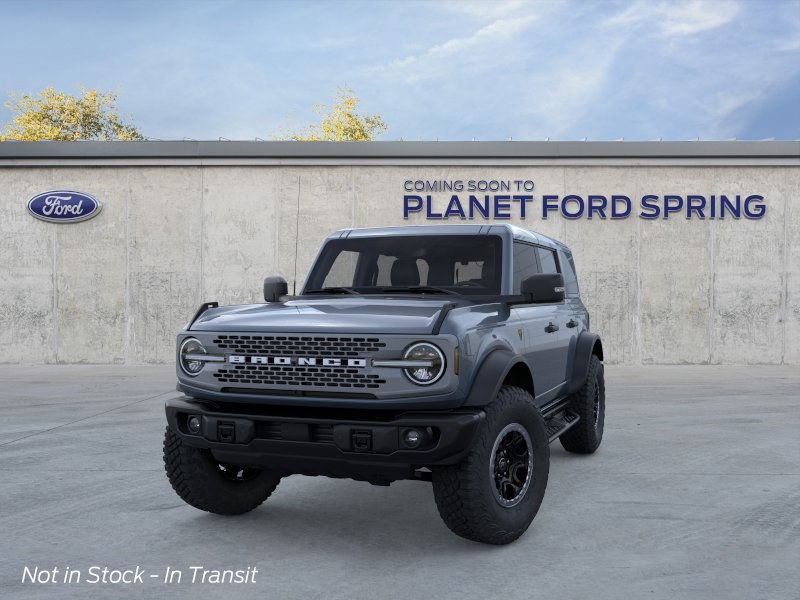 2025 Ford Bronco Badlands Azure Gray Metallic Tri-Coat at Planet Ford