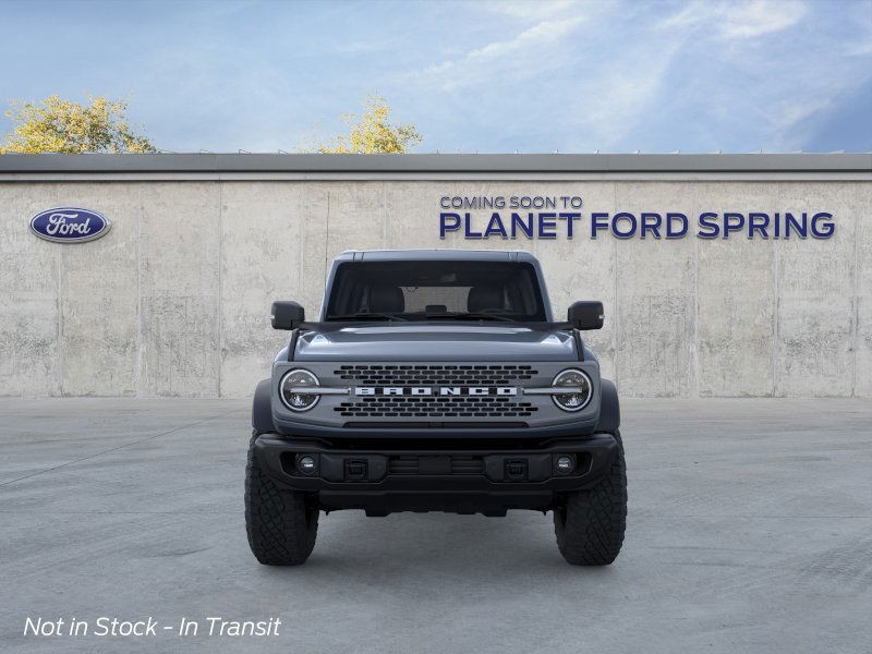 2025 Ford Bronco Badlands Azure Gray Metallic Tri-Coat at Planet Ford