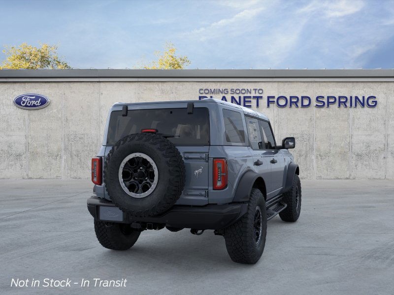 2025 Ford Bronco Badlands Azure Gray Metallic Tri-Coat at Planet Ford