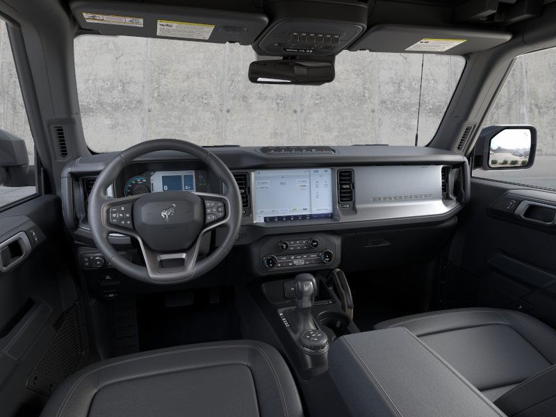 2025 Ford Bronco Badlands Azure Gray Metallic Tri-Coat at Planet Ford