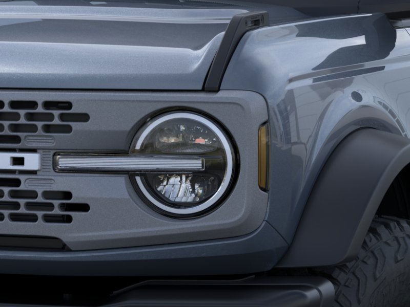 2025 Ford Bronco Badlands Azure Gray Metallic Tri-Coat at Planet Ford