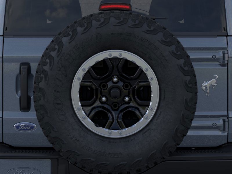 2025 Ford Bronco Badlands Azure Gray Metallic Tri-Coat at Planet Ford