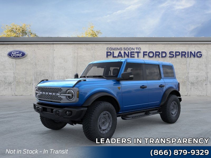 2025 Ford Bronco Badlands Velocity Blue Metallic at Planet Ford