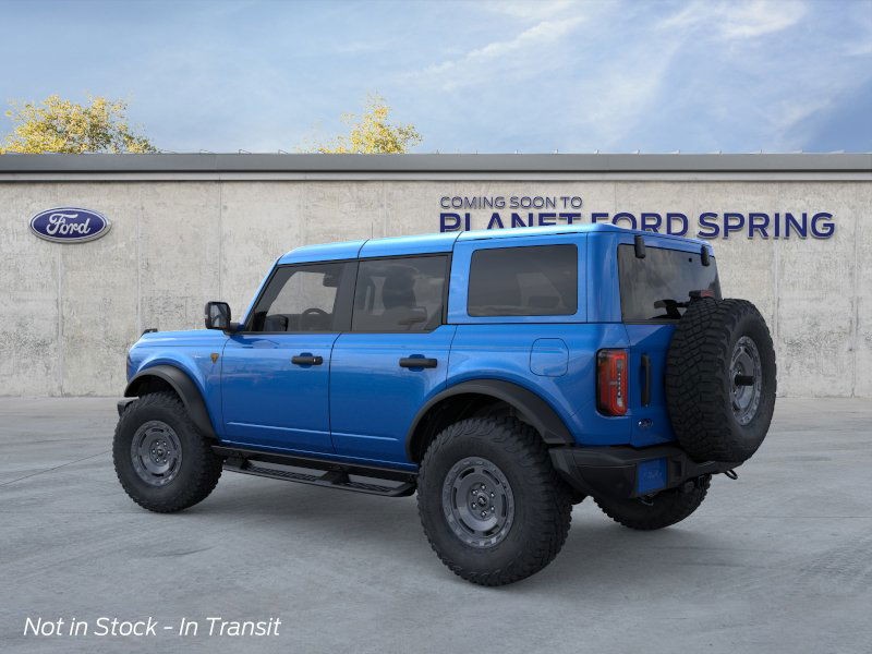 2025 Ford Bronco Badlands Velocity Blue Metallic at Planet Ford