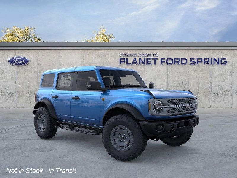 2025 Ford Bronco Badlands Velocity Blue Metallic at Planet Ford