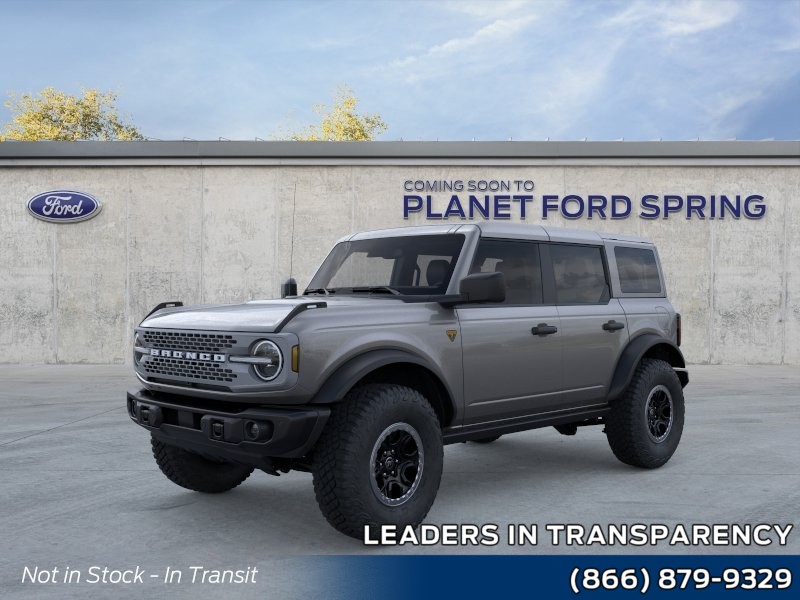 2026 Ford Bronco Badlands Carbonized Gray Metallic at Planet Ford