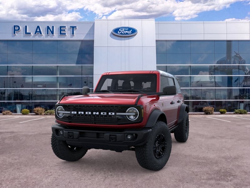 2026 Ford Bronco Badlands Ruby Red Metallic Tinted Clearcoat at Planet Ford