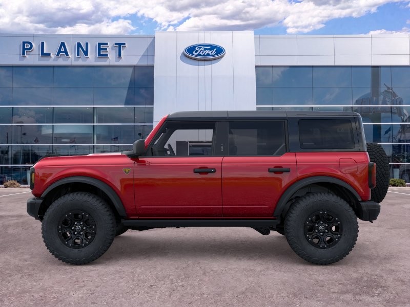 2026 Ford Bronco Badlands Ruby Red Metallic Tinted Clearcoat at Planet Ford