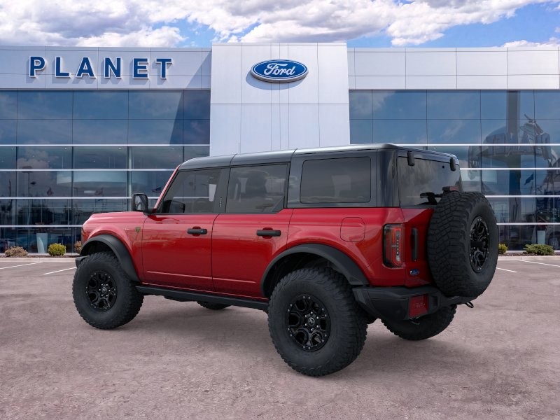 2026 Ford Bronco Badlands Ruby Red Metallic Tinted Clearcoat at Planet Ford