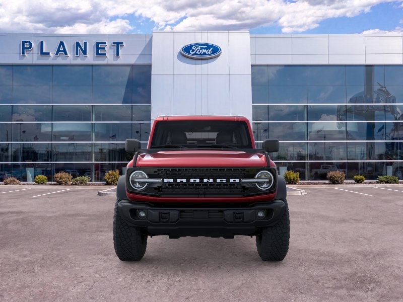 2026 Ford Bronco Badlands Ruby Red Metallic Tinted Clearcoat at Planet Ford