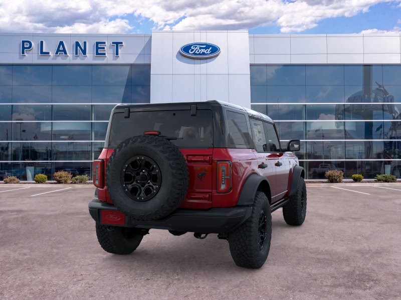 2026 Ford Bronco Badlands Ruby Red Metallic Tinted Clearcoat at Planet Ford