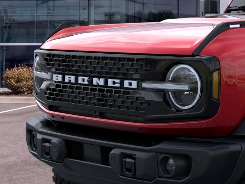 2026 Ford Bronco Badlands Ruby Red Metallic Tinted Clearcoat at Planet Ford