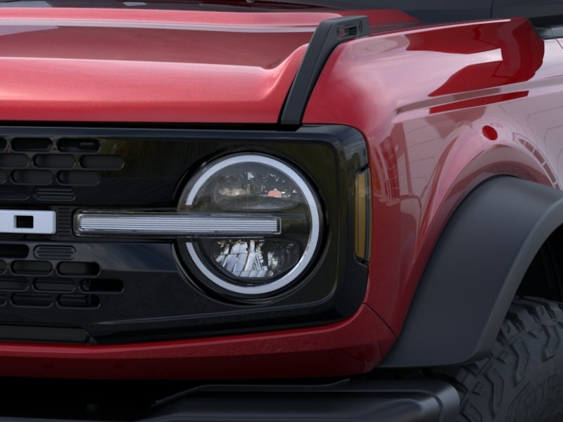 2026 Ford Bronco Badlands Ruby Red Metallic Tinted Clearcoat at Planet Ford