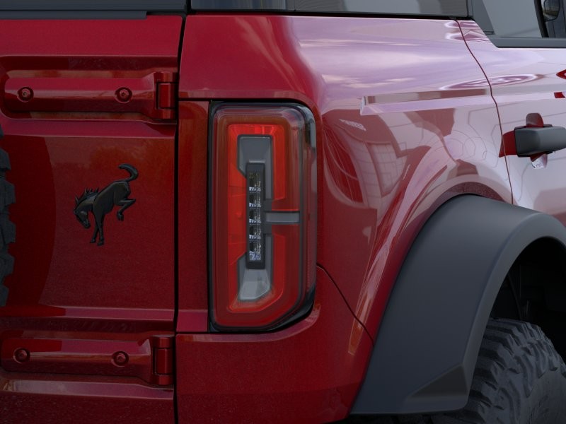 2026 Ford Bronco Badlands Ruby Red Metallic Tinted Clearcoat at Planet Ford