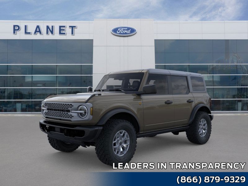 2025 Ford Bronco Badlands Marsh Gray at Planet Ford