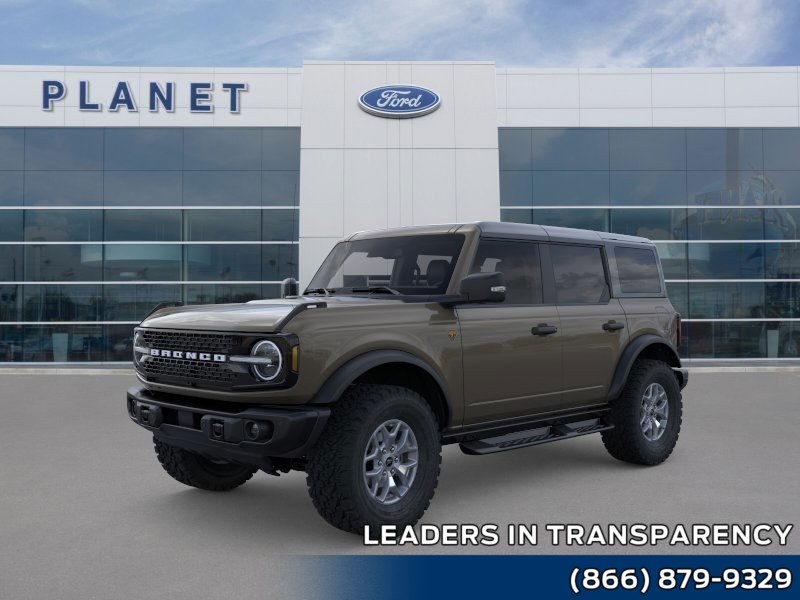 2025 Ford Bronco Badlands Marsh Gray at Planet Ford