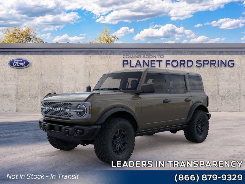 2026 Ford Bronco Badlands Marsh Gray at Planet Ford