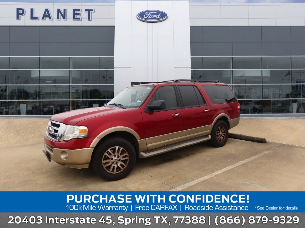 used 2014 Ford Expedition EL car, priced at $10,999