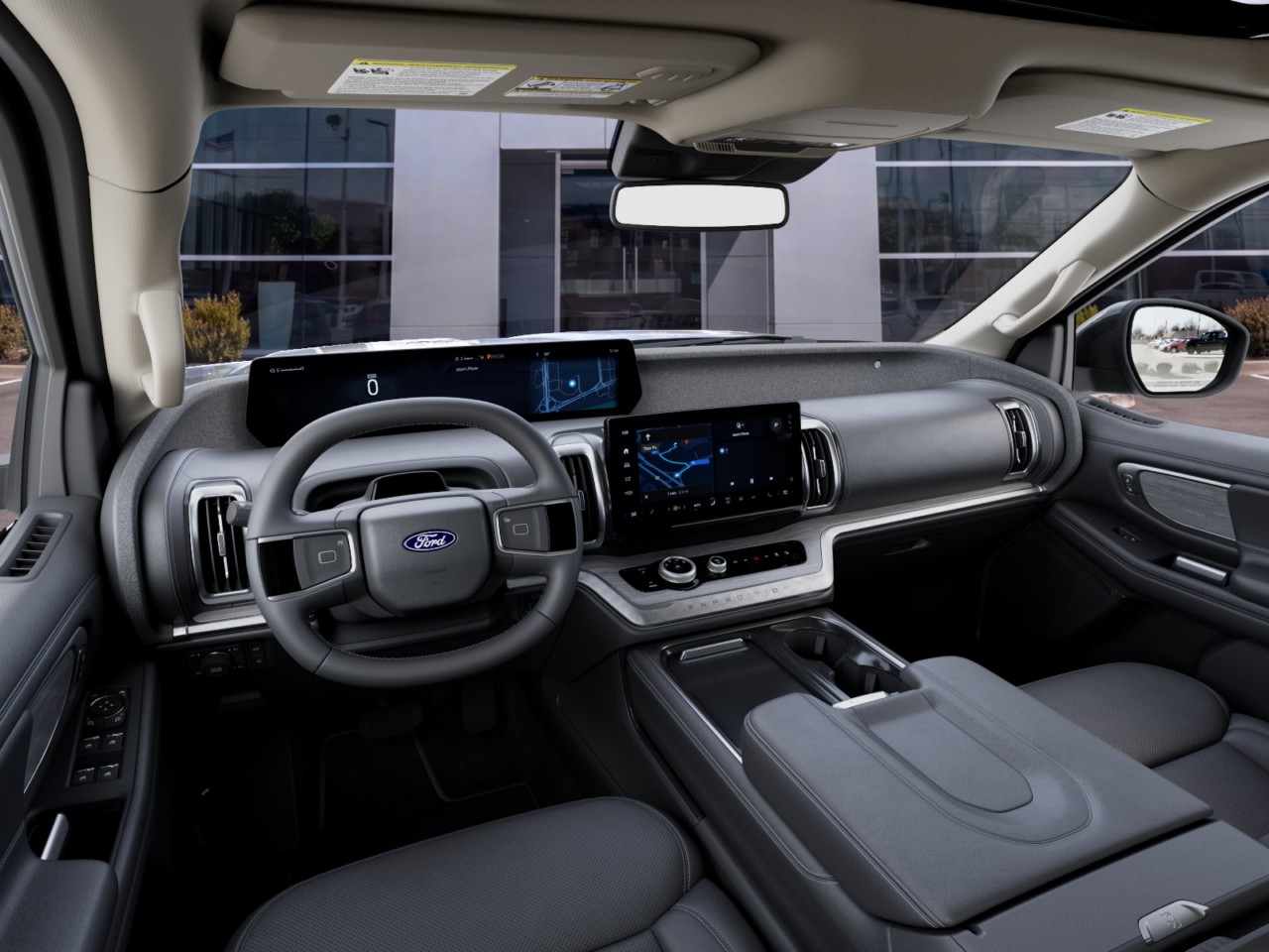 2027 Ford Expedition Max Platinum Agate Black Metallic at Planet Ford