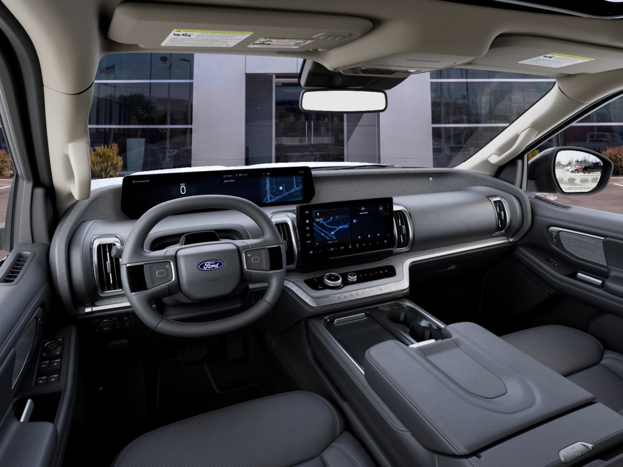 2027 Ford Expedition Max Platinum Star White Metallic Tri-Coat at Planet Ford