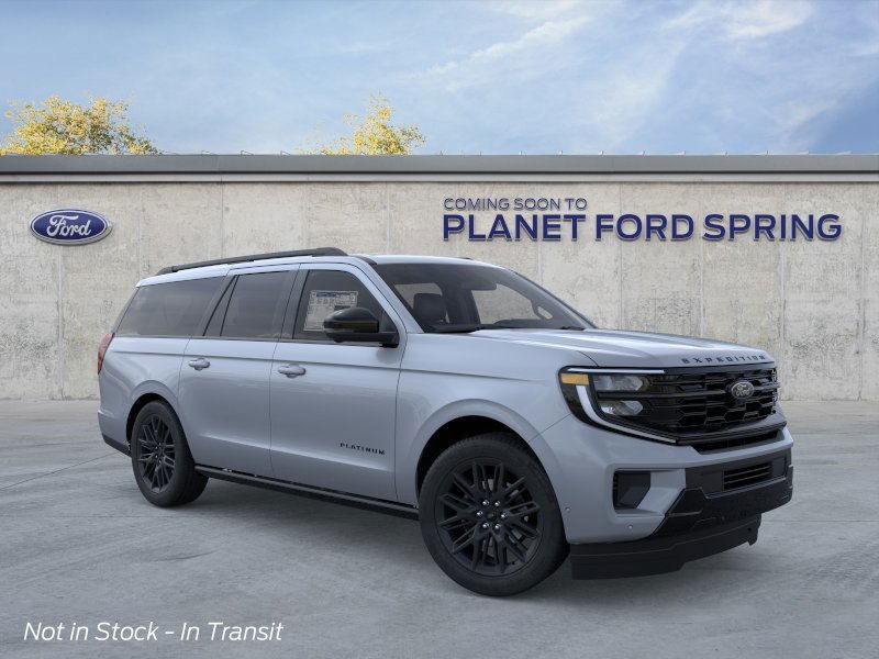 2026 Ford Expedition Max Platinum Glacier Gray Metallic Tri-Coat at Planet Ford