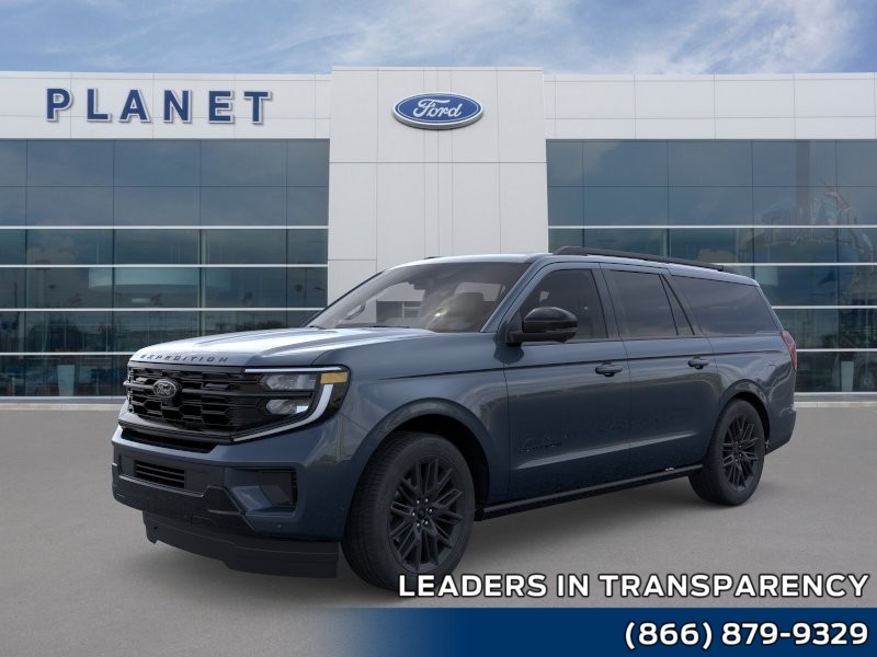 2026 Ford Expedition Max Platinum Stone Blue Metallic at Planet Ford