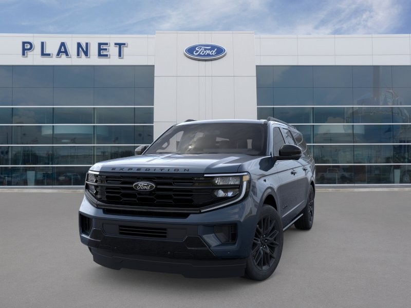 2026 Ford Expedition Max Platinum Stone Blue Metallic at Planet Ford
