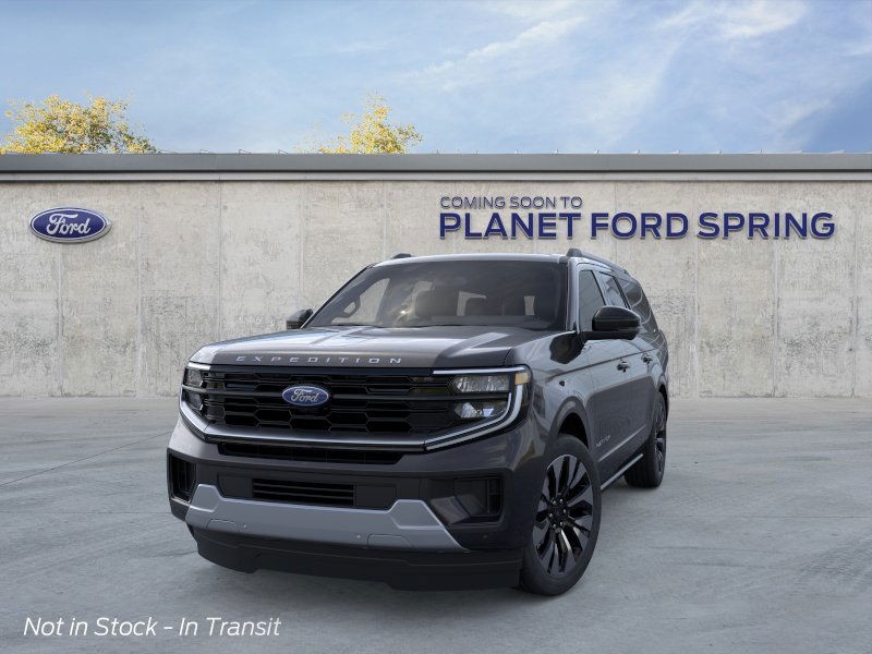 2025 Ford Expedition Max Platinum Agate Black Metallic at Planet Ford