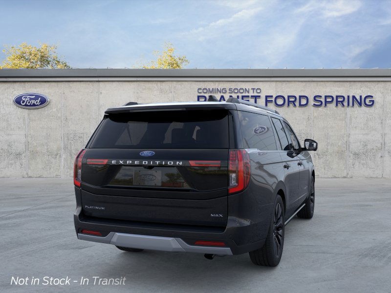 2025 Ford Expedition Max Platinum Agate Black Metallic at Planet Ford