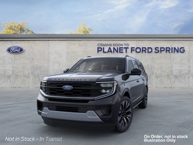 2026 Ford Expedition Max Platinum Agate Black Metallic at Planet Ford