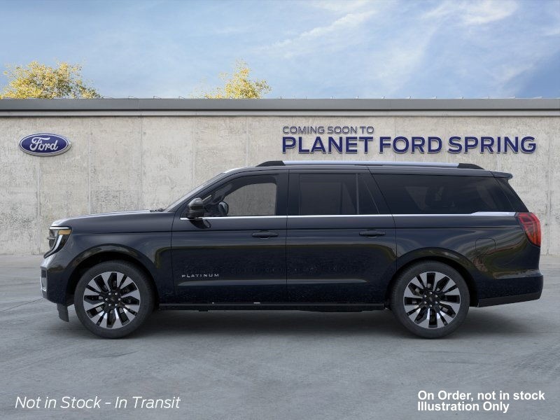 2026 Ford Expedition Max Platinum Agate Black Metallic at Planet Ford