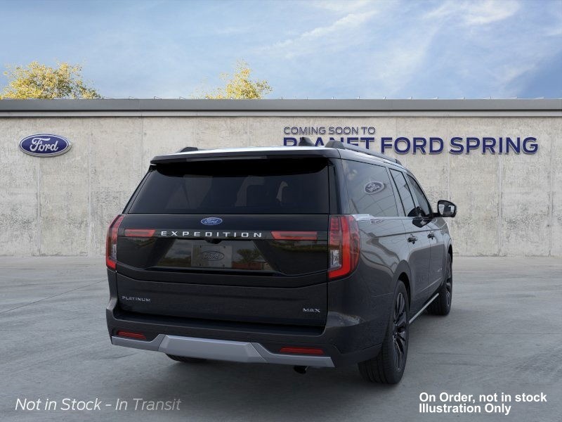 2026 Ford Expedition Max Platinum Agate Black Metallic at Planet Ford
