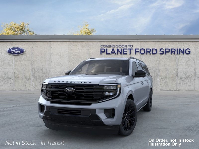 2026 Ford Expedition Max Platinum Glacier Gray Metallic Tri-Coat at Planet Ford