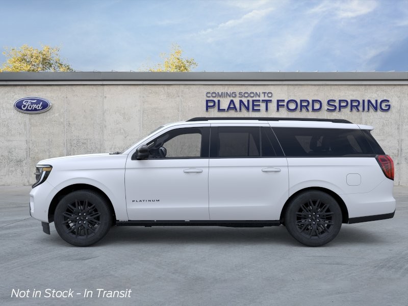 2026 Ford Expedition Max Platinum Star White Metallic Tri-Coat at Planet Ford