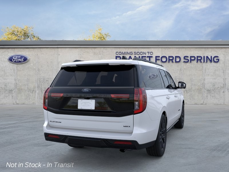 2026 Ford Expedition Max Platinum Star White Metallic Tri-Coat at Planet Ford