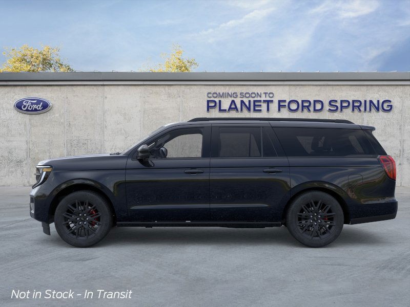 2025 Ford Expedition Max Platinum Agate Black Metallic at Planet Ford