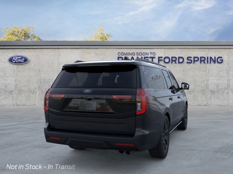 2025 Ford Expedition Max Platinum Agate Black Metallic at Planet Ford