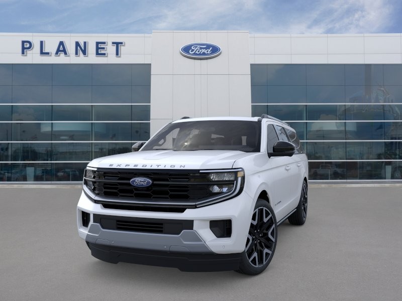 2026 Ford Expedition Max Platinum Star White Metallic Tri-Coat at Planet Ford