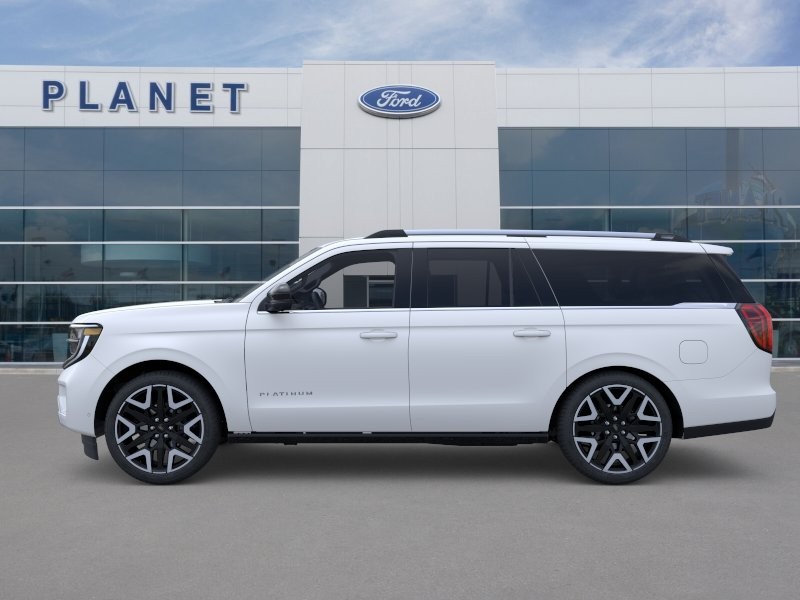 2026 Ford Expedition Max Platinum Star White Metallic Tri-Coat at Planet Ford