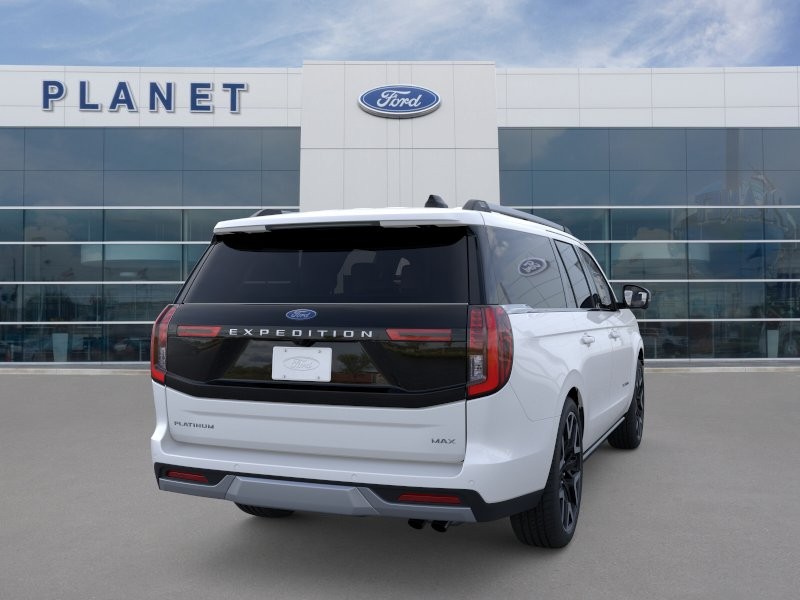 2026 Ford Expedition Max Platinum Star White Metallic Tri-Coat at Planet Ford