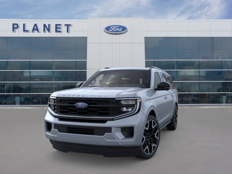 2026 Ford Expedition Max Platinum Glacier Gray Metallic Tri-Coat at Planet Ford
