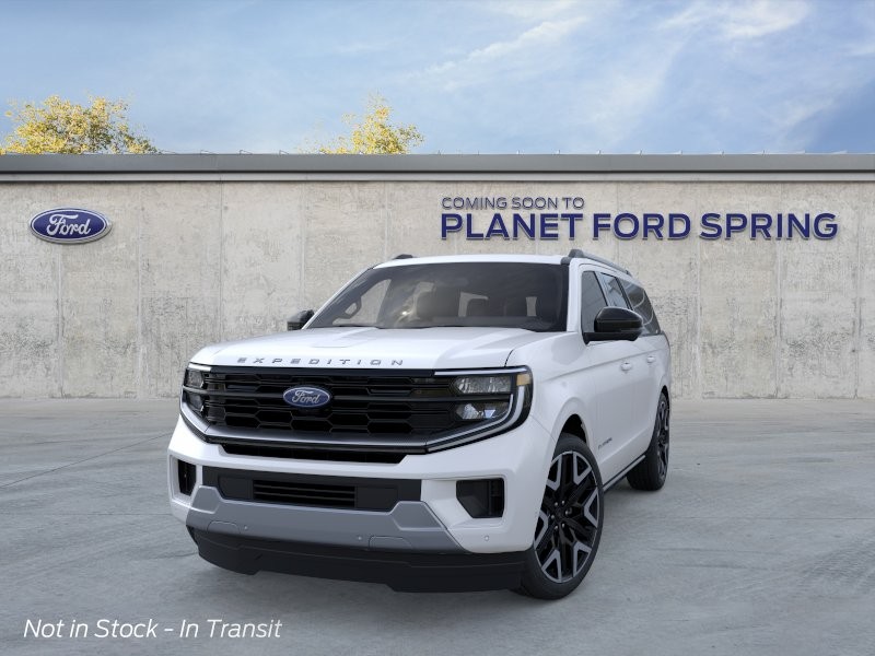 2026 Ford Expedition Max Platinum Star White Metallic Tri-Coat at Planet Ford