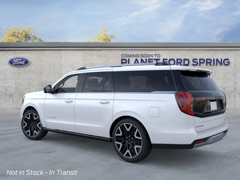2026 Ford Expedition Max Platinum Star White Metallic Tri-Coat at Planet Ford