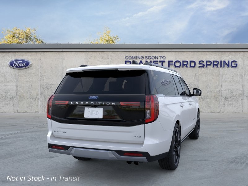 2026 Ford Expedition Max Platinum Star White Metallic Tri-Coat at Planet Ford