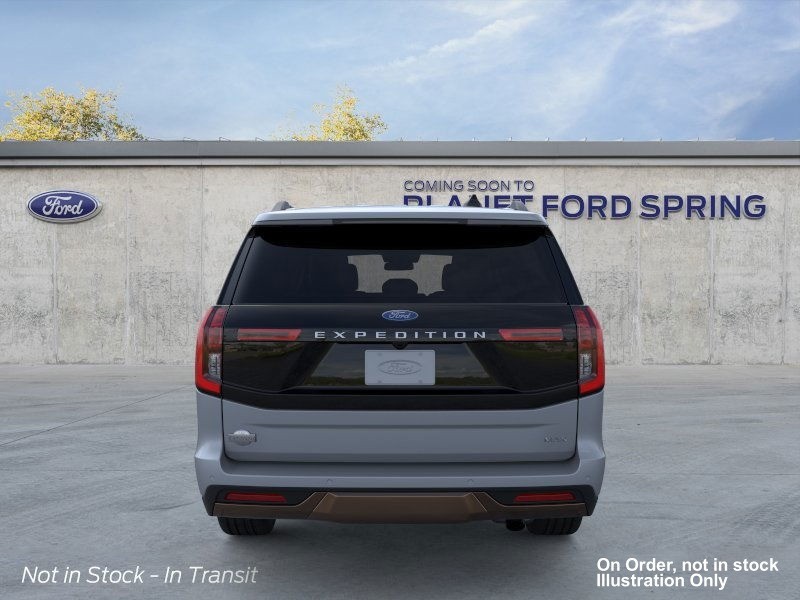 2026 Ford Expedition Max King Ranch Glacier Gray Metallic Tri-Coat at Planet Ford