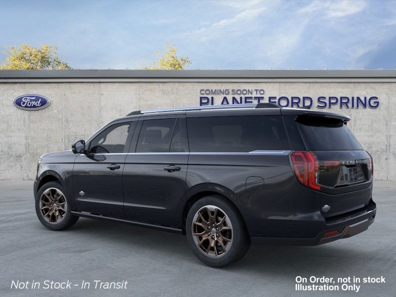 2026 Ford Expedition Max King Ranch Agate Black Metallic at Planet Ford