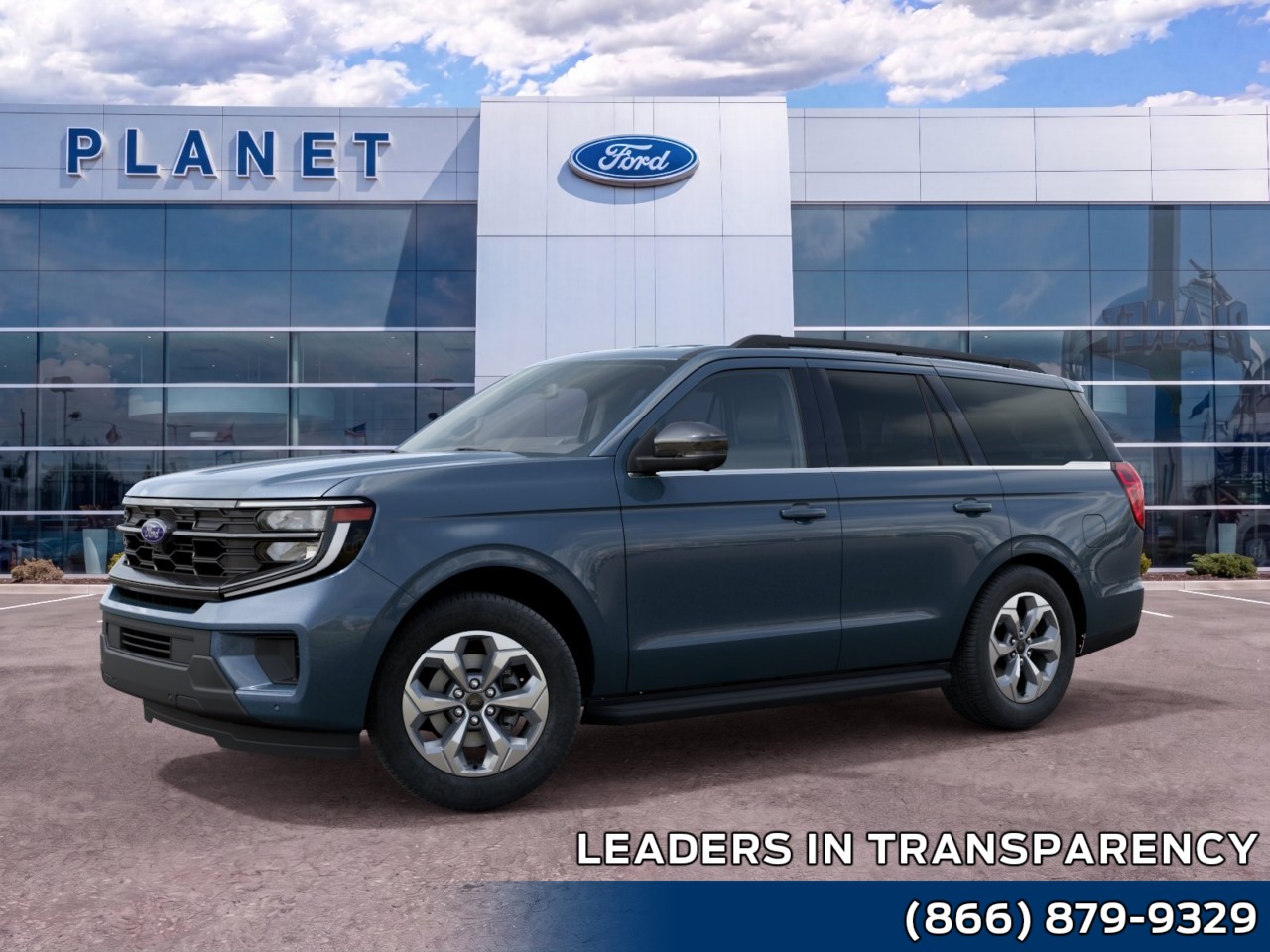2027 Ford Expedition Active Nocturnal Blue Metallic at Planet Ford